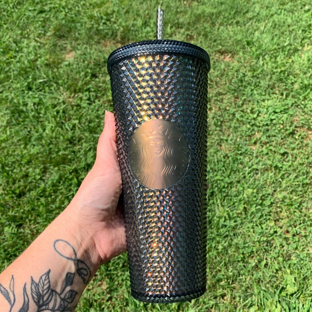 Starbucks Black Studded Iridescent Tumbler